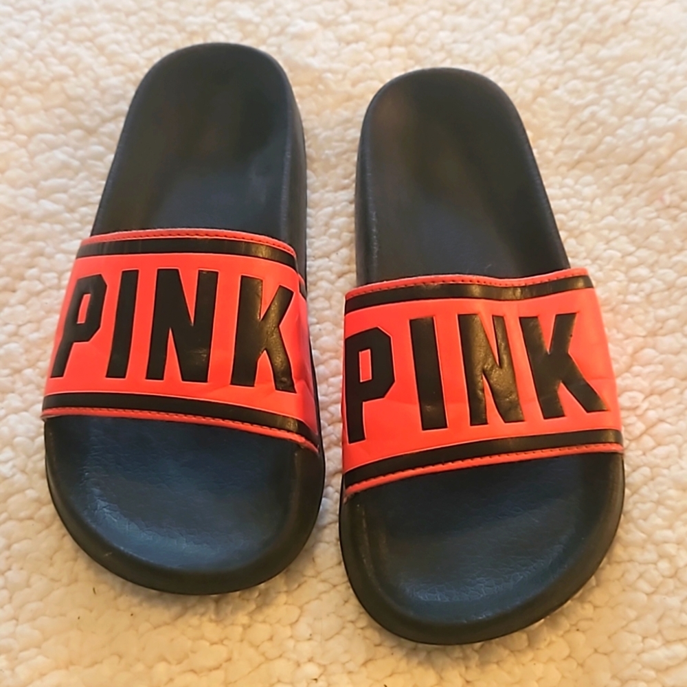 Victoria's secret pink slides